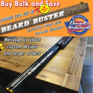 Design Your Own Gun Barrel Decals