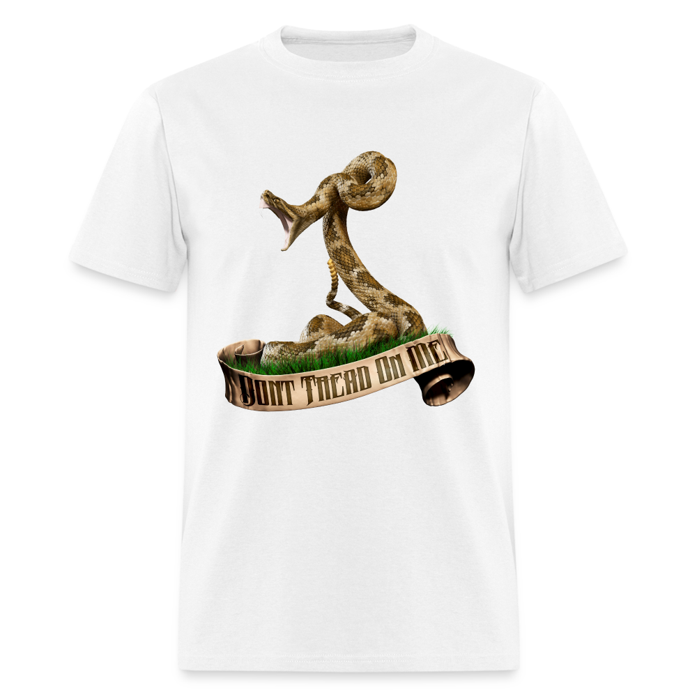 Don't Tread on Me tee shirt - white