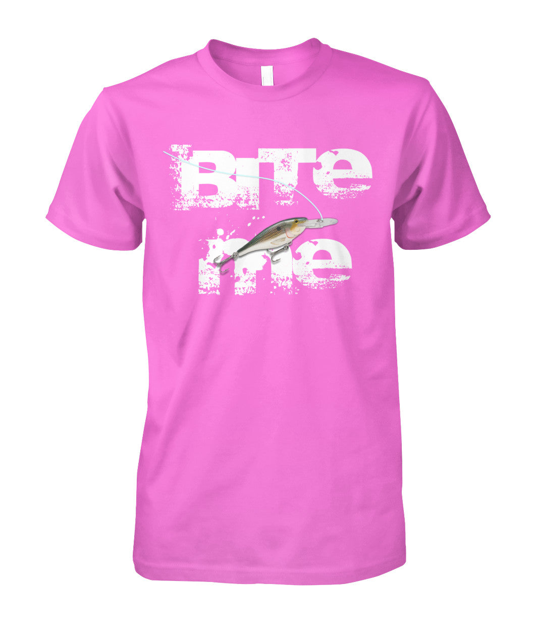 BITE ME Fishing Lure tee shirt - ViralStyle