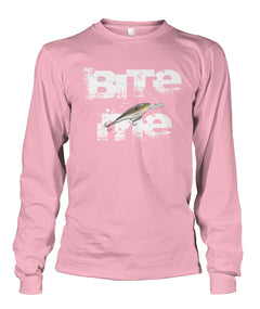 BITE ME Fishing Lure tee shirt - ViralStyle