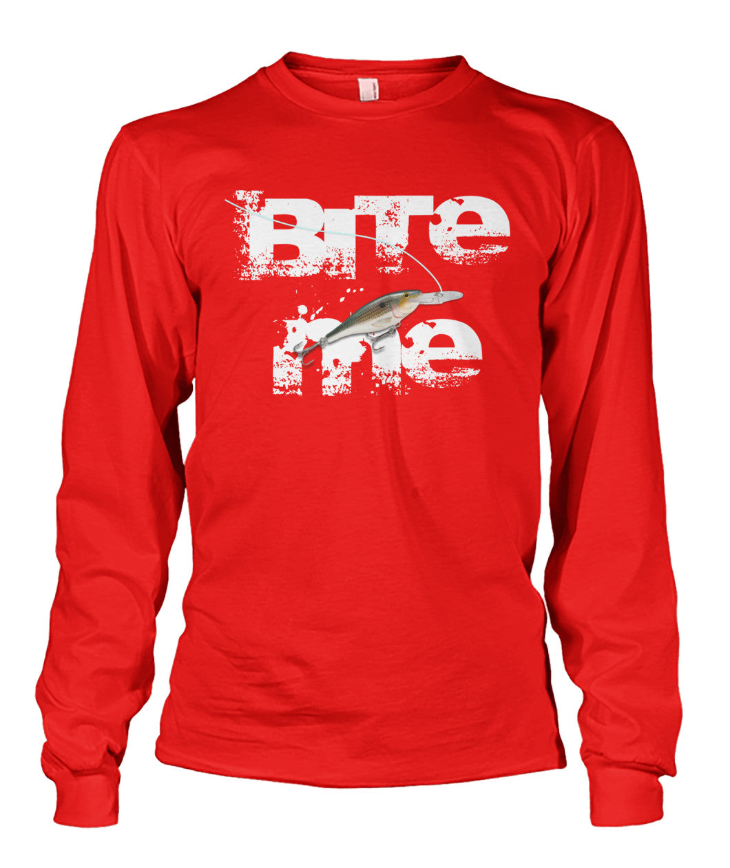 BITE ME Fishing Lure tee shirt - ViralStyle