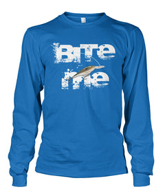 BITE ME Fishing Lure tee shirt - ViralStyle