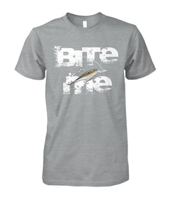 BITE ME Fishing Lure tee shirt - ViralStyle