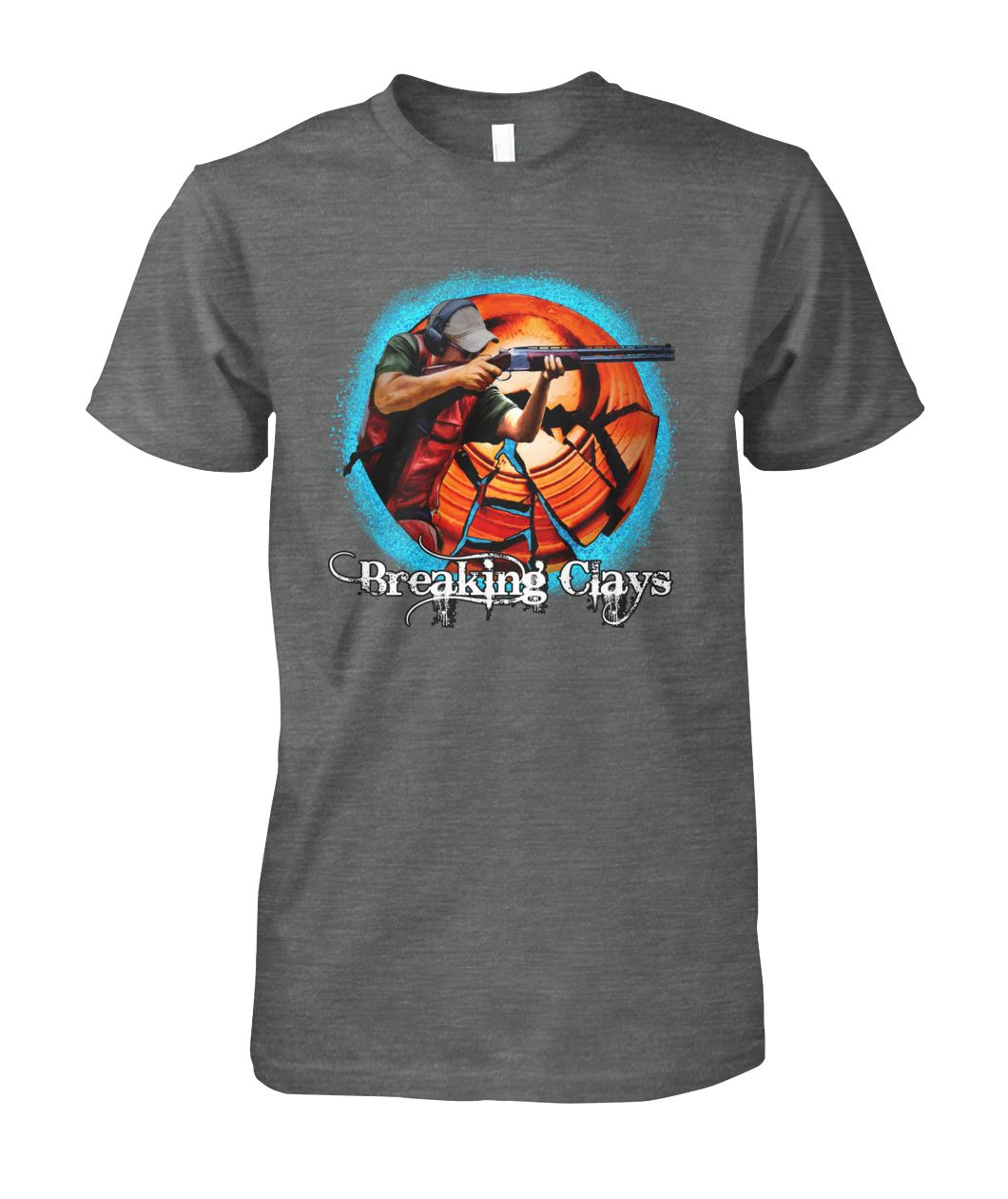 Breaking Clays Skeet - Trap shooting tee shirt - ViralStyle