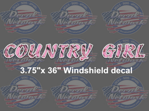 Windshield Decals Stock Designs