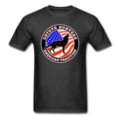 Coyote Hunters American Tradition tee shirt - heather black