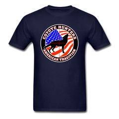Coyote Hunters American Tradition tee shirt - navy
