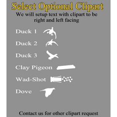 Custom Gun Barrel decals design your own - RTC Trading Company