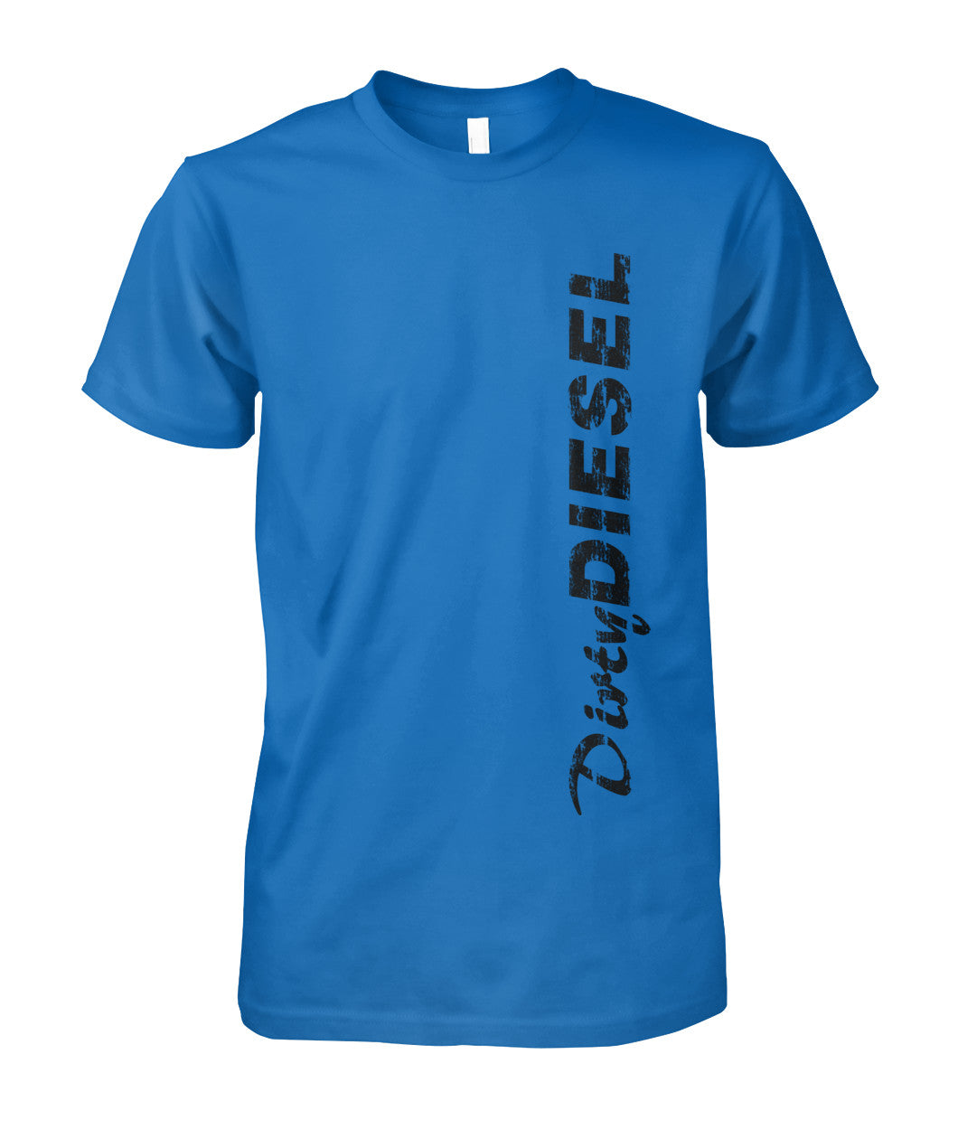 Dirty Diesel truck girl stacked t-shirt - ViralStyle