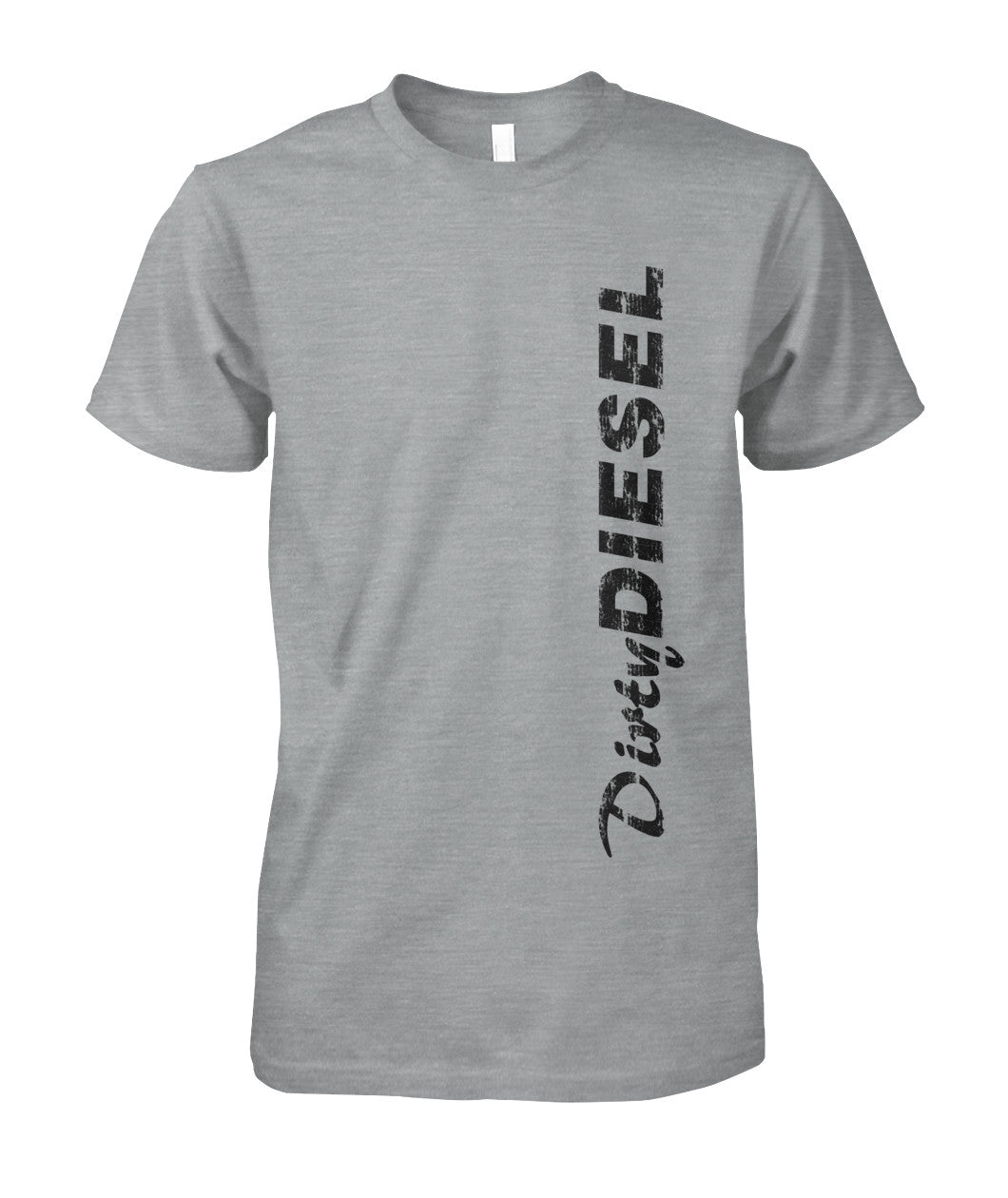 Dirty Diesel truck girl stacked t-shirt - ViralStyle