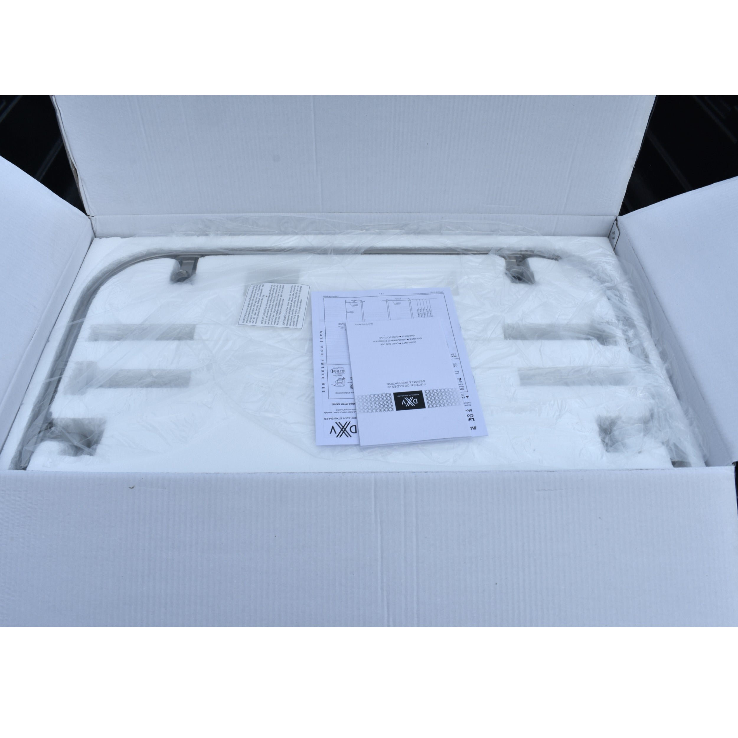 DXV Equility Console Frame Brushed Nickel With for 33" sink set