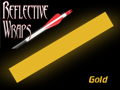 gold reflective arrow wraps
