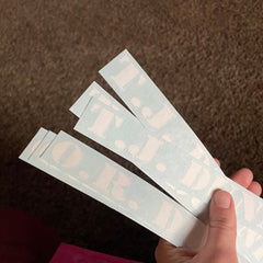 Custom Gun Barrel decals design your own