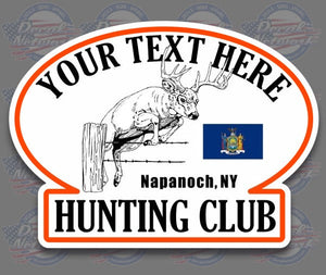 Hunting Club Decals