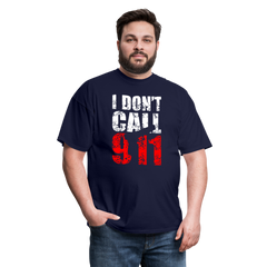 I DON'T CALL 911 - navy
