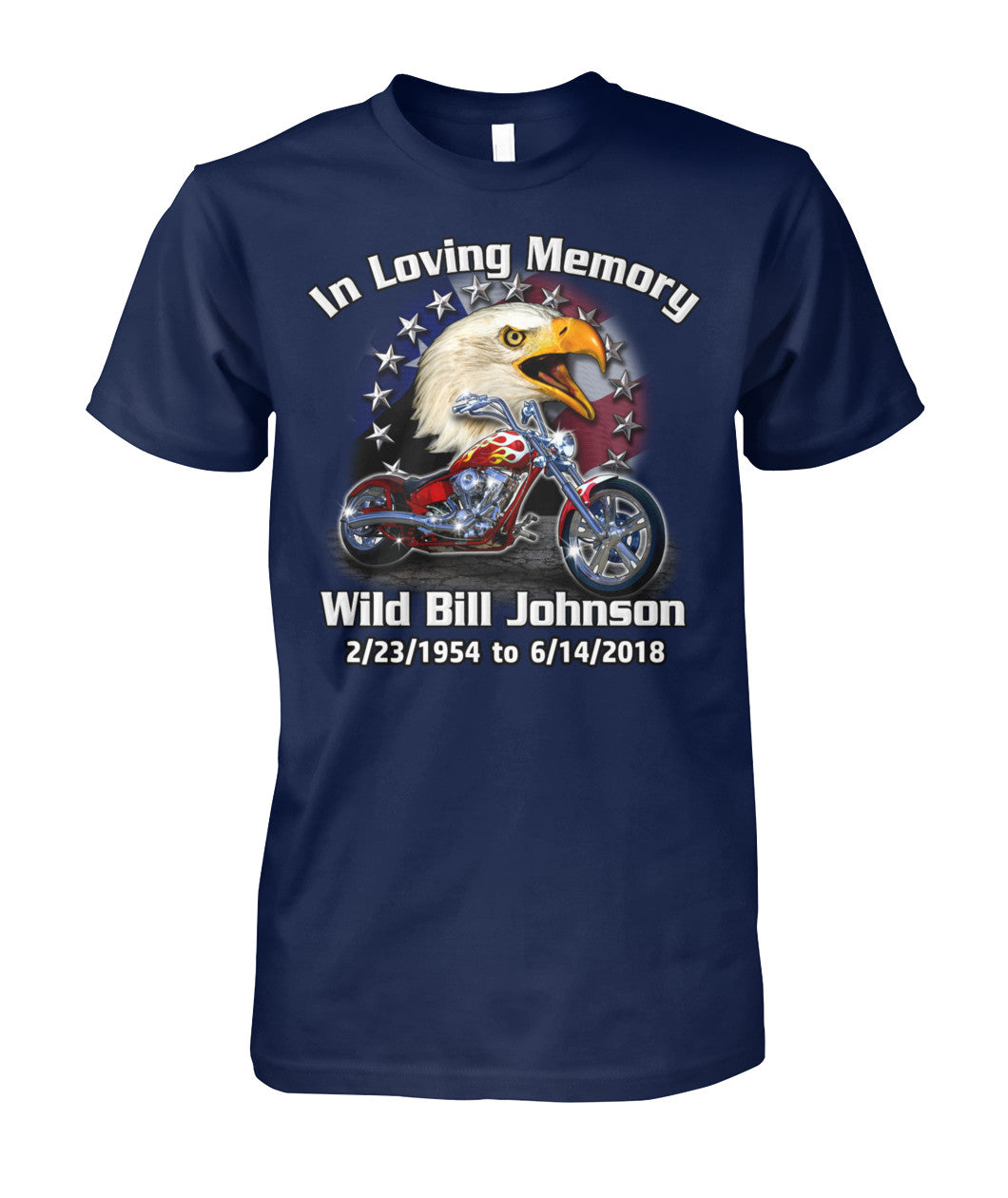 In Loving Memory Custom Motorcycle shirt - ViralStyle