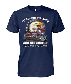 In Loving Memory Custom Motorcycle shirt - ViralStyle