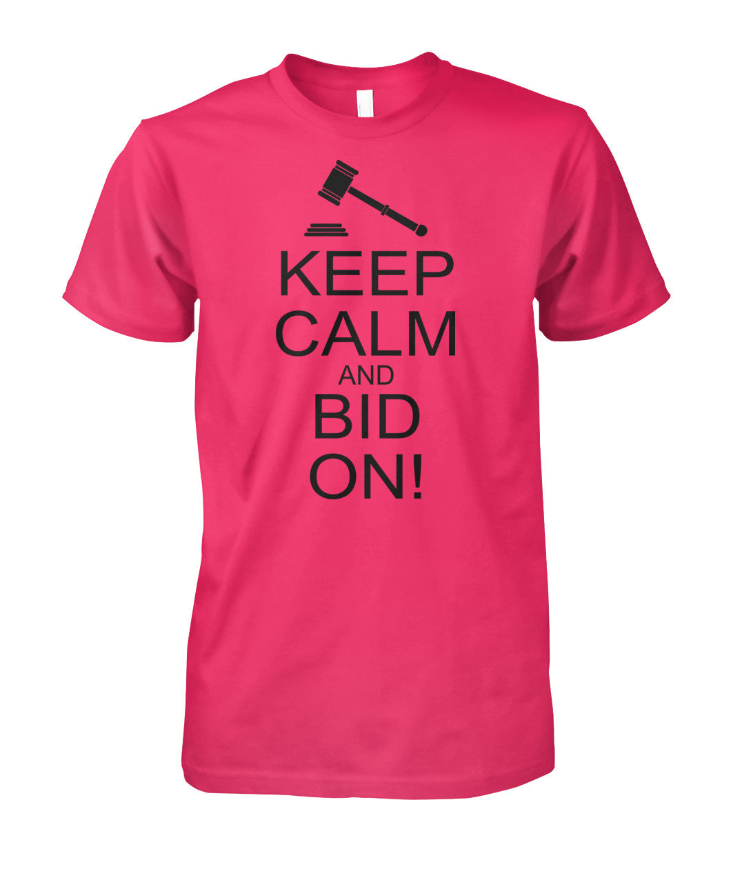 Keep calm and bid on shirt - ViralStyle