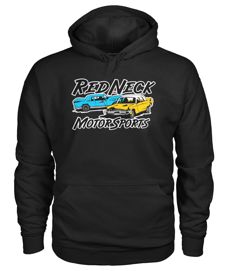 RedNeck Motorsports Demolition derby racing Gildan Hoodie - RTC Trading Company