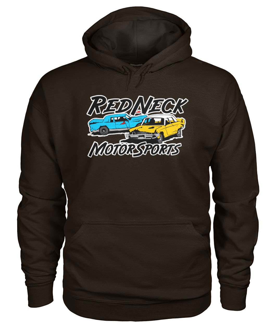RedNeck Motorsports Demolition derby racing Gildan Hoodie - RTC Trading Company