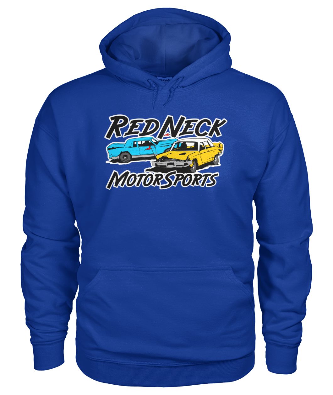 RedNeck Motorsports Demolition derby racing Gildan Hoodie - RTC Trading Company