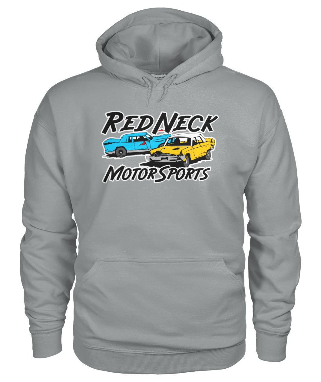 RedNeck Motorsports Demolition derby racing Gildan Hoodie - RTC Trading Company