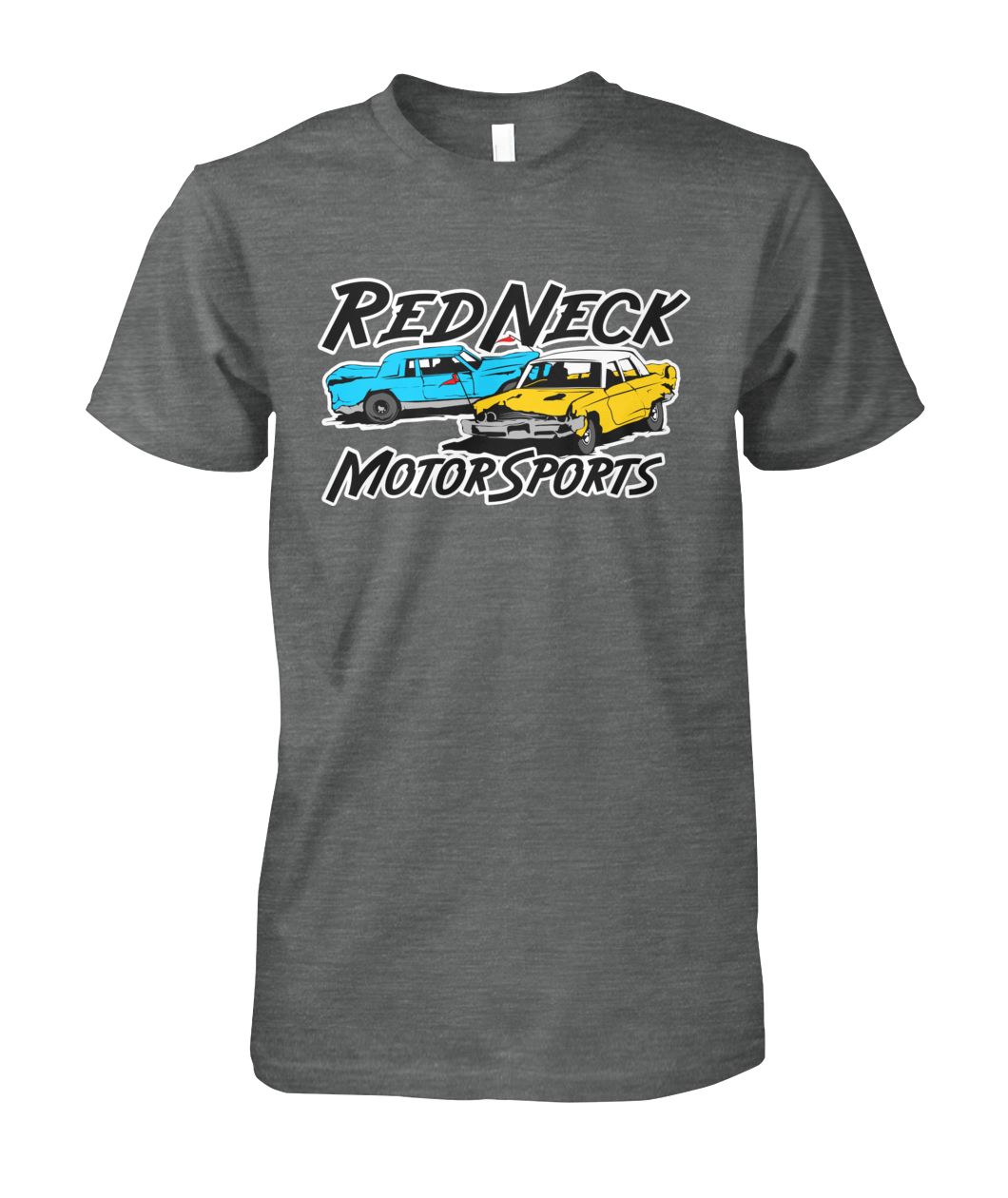 RedNeck Motorsports Demolition derby racing Unisex Cotton Tee - RTC Trading Company