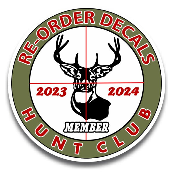 Re-Order Circle Style Your Club Decals