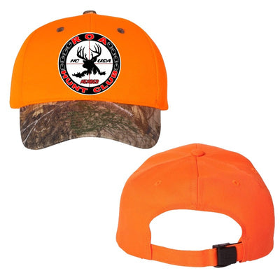 ROA Orange and Camo Cap