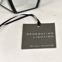 Sea Gull Generation Lighting 8038-12 Outdoor Wall Lamp Black