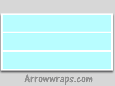 ice blue vinyl arrow wraps archery decals sticker