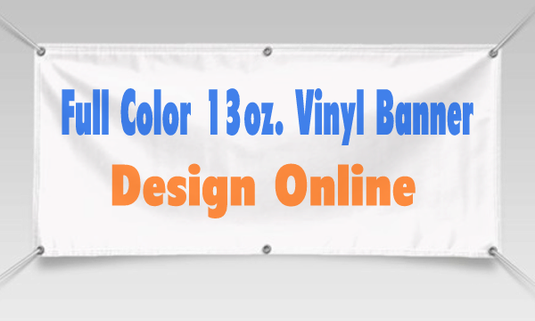 Vinyl Banner 4'x 4' Custom with your design text - RTC Trading Company