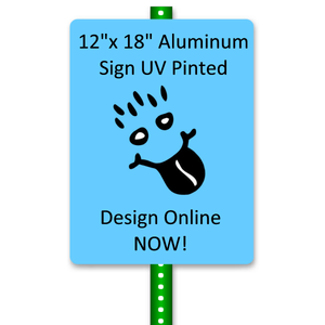 Aluminum Signs Design Online