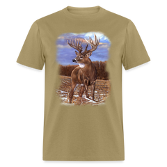 Monster Whitetail Super Freak Wildlife tee shirt - khaki