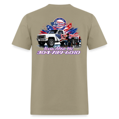 Decalnetwork tee - khaki
