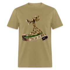 Don't Tread on Me tee shirt - khaki