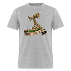 Don't Tread on Me tee shirt - heather gray