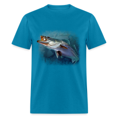 Speckled Sea Trout tee shirt - turquoise