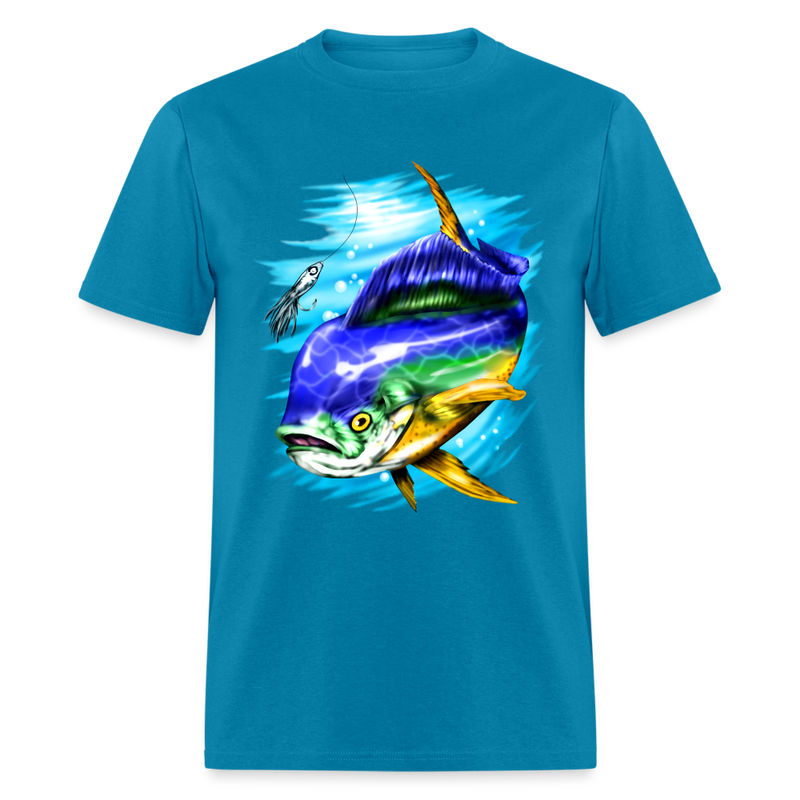 Mahi Mahi tee shirt - turquoise