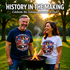 250 Year Celebration of America Patriotic Tee Shirt 1976