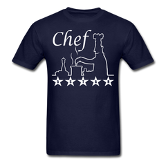 5 STAR Chef Tee shirt Culinary Cook - navy