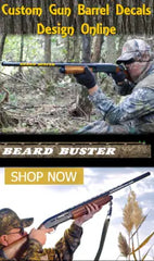 custom shotgun barrel decals