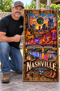 Cornhole Board Decals and Wraps