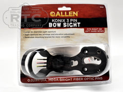 Allen Konix 3 Pin Fiber Optic Bow Sight