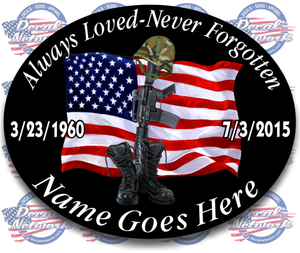 Patriotic Decals