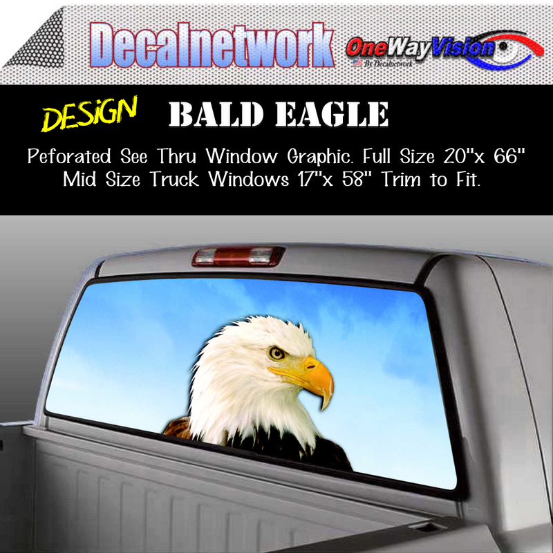 bald eagle window graphics
