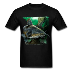 Big Catfish tee shirt - black