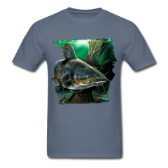 Big Catfish tee shirt - denim