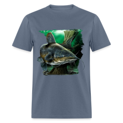 Big Catfish tee shirt - denim