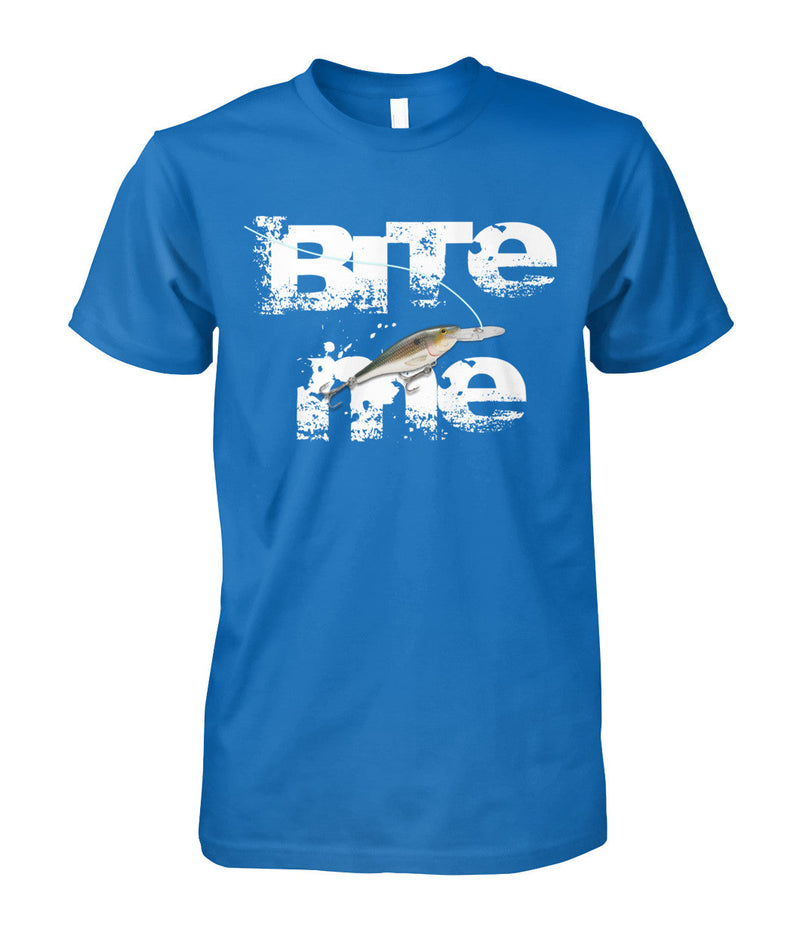 BITE ME Fishing Lure tee shirt - ViralStyle